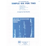 Simple 6 for 2 - Alto Saxophone Duet