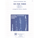 6 for 3 - Tenor Saxophone Trio