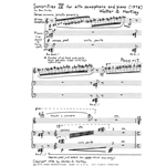 Sonorities IV - Alto Saxophone and Piano