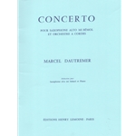Concerto - Alto Saxophone and Orchestra (piano reduction)