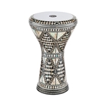 Meinl 8 3/4" Doumbek, White Burl, Mosaic Royale