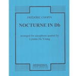 Nocturne in D-flat - Saxophone Quartet