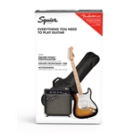 Squier Sonic Stratocaster Pack - 2-Color Sunburst