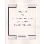 Sonatina - Soprano Saxophone and Piano