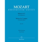 Missa in C Major, K. 317 "Coronation Mass" - Vocal Score