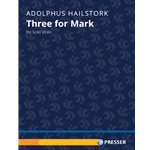 3 for Mark - Solo Violin