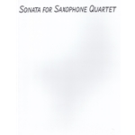 Sonata for Saxophone Quartet (SATB)
