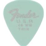 Fender Dura-Tone 351 Shape Delrin Guitar Picks, Thin, Daphne Blue, 12-Pack