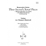 3 Sacred Choral Pieces - Brass Quartet