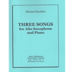 3 Songs - Alto Saxophone and Piano