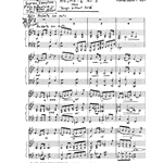 Andante No. 6 from Songs Without Words - Saxophone (B-flat or E-flat) and Piano