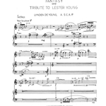 Fantasy and Tribute to Lester Young - Tenor Saxophone and Piano