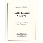 Ballade and Allegro - Tenor Saxophone and Piano