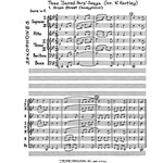 Three "Sacred Harp" Songs - Saxophone Choir