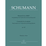 Concerto in A Minor, Op. 129 - Cello and String Quartet