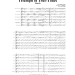Triumph of True-Tones - Saxophone Ensemble