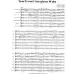 Tom Brown's Saxophone Waltz - Saxophone Ensemble