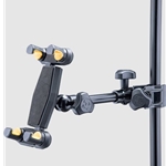 Hercules DG307B 2-In-1 Tablet & Phone holder with clamp
