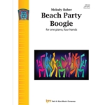 Beach Party Boogie - 1 Piano 4 Hands