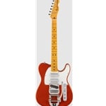 Fender Stories Collection Mike Campbell Red Dog Telecaster®, Maple Fingerboard, Red Dog Red w/Custom Vintage-Style Case