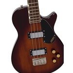 Gretsch Streamliner Jet Club Bass Single-Cut, Laurel Fingerboard, Havana Burst