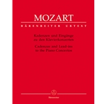 Cadenzas and Lead-ins to the Mozart Piano Concertos