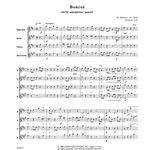 Bouree - Saxophone Quartet (SATB)