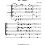 Just Swingin' - Sax Quartet SATB (with opt. Drum Set)