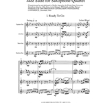 Jazz Suite for Saxophone Quartet (SATB)
