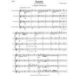 Sonata for Saxophone Quartet (SATB)