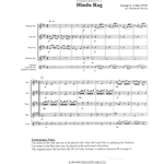 Hindu Rag - Saxophone Quartet (S/AATB)
