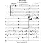 Sonatina - Saxophone Quartet (SATB)