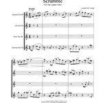 Scramble (On The Ligher Side) - Saxophone Quartet (SATB)