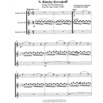 Song of Glorifcation from "Sadko" - Saxophone Trio (SAB)