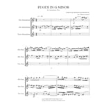 Fugue in G minor - Saxophone Trio (AAT)