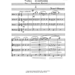 3 Diversions - Sax Quartet AATB