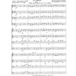 Hornpipe from Water Music - Sax Quartet SATB/AATB