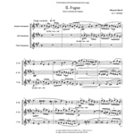 Fugue from "Le Tombeau de Courperin" - Saxophone Trio (SAT)