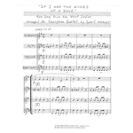If I Had the Wings of a Dove - Saxophone Quartet (SATB)