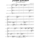 4 Geckos - Saxophone Quartet (SATB)