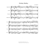 Holiday Medley - Saxophone Quartet (SATB)