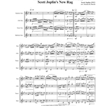 Scott Joplin's New Rag - Saxophone Quartet (SATB)