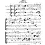 Vocalise, Opus 34, No. 14 - Saxophone Quartet (SATB)