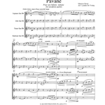 Pavane Pour Une Infante Defunte - Saxophone Quartet (SATB)