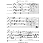 Velveteen Rabbit - Saxophone Quartet (SATB)