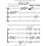 Ballad and Samba - Saxophone Quartet (SATB)