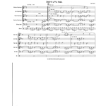 Daddy's Little Angel - Saxophone Quartet (SATB w/ opt Rhythm Section)