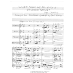 What Shall We Do with a Drunken Sailor? - Saxophone Quartet (SATB)