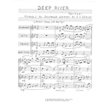 Deep River - Saxophone Quartet (S/AATB)
