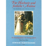For Weddings and Special Events - String Quartet (Set of Parts)
